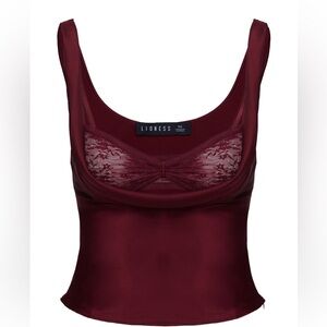 Princess Polly Lioness Red Top